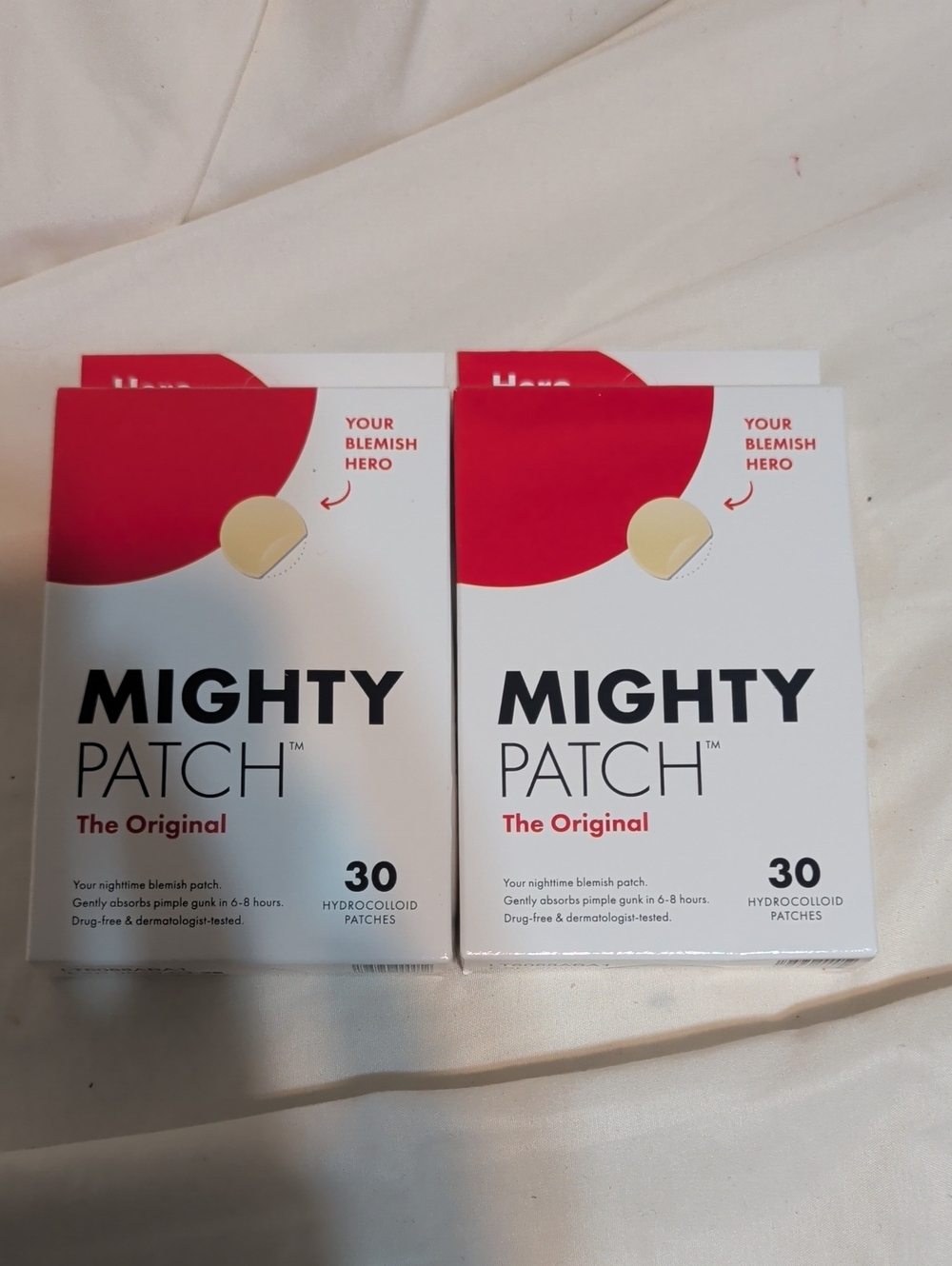 The Original Hydrocolloid Pimple Patches — White (30 Count)